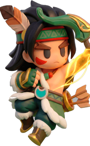 Hou Yi, an Archero 2 hero