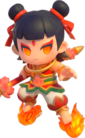 Nezha, an Archero 2 hero