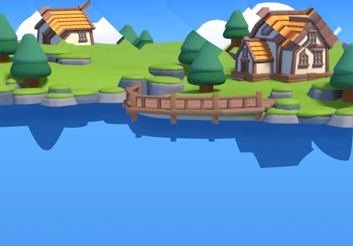 The lake house at Angler's Bounty