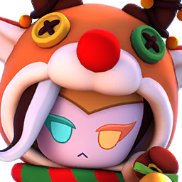 Reindeer Plush: Hela in a plush reindeer costume