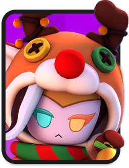 Reindeer Plush collectible card
