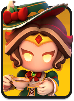 Golden Velvet Carol character skin icon for Seraph